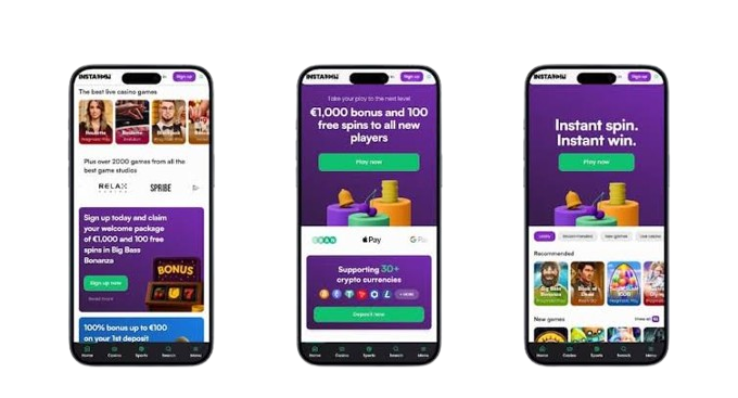 InstaSpin Casino App Screenshot